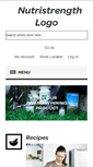 Mobile Screenshot of nutristrength.com